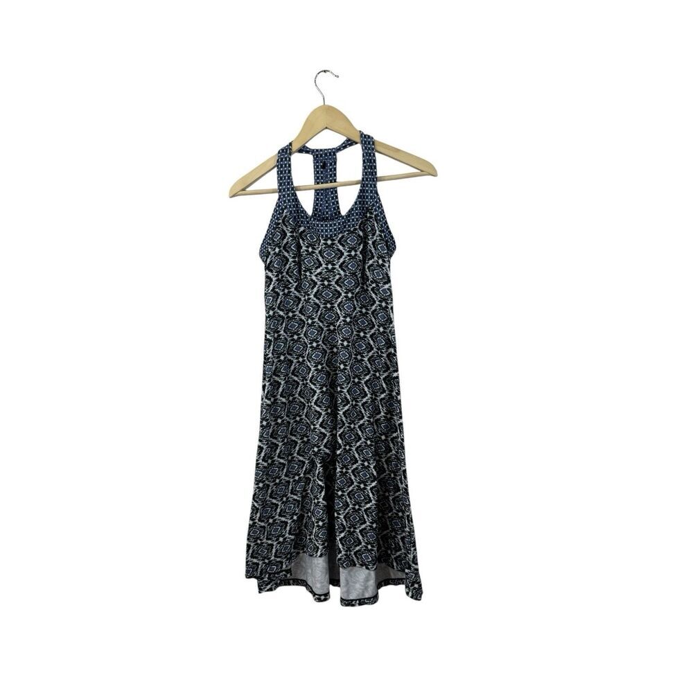 PrAna Small Cali Dress Southwestern Sleeveless Shelf Bra Stretch Womens READ